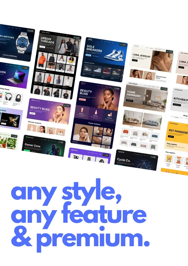Start your store now